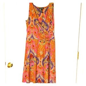 Front wrap at the top dress